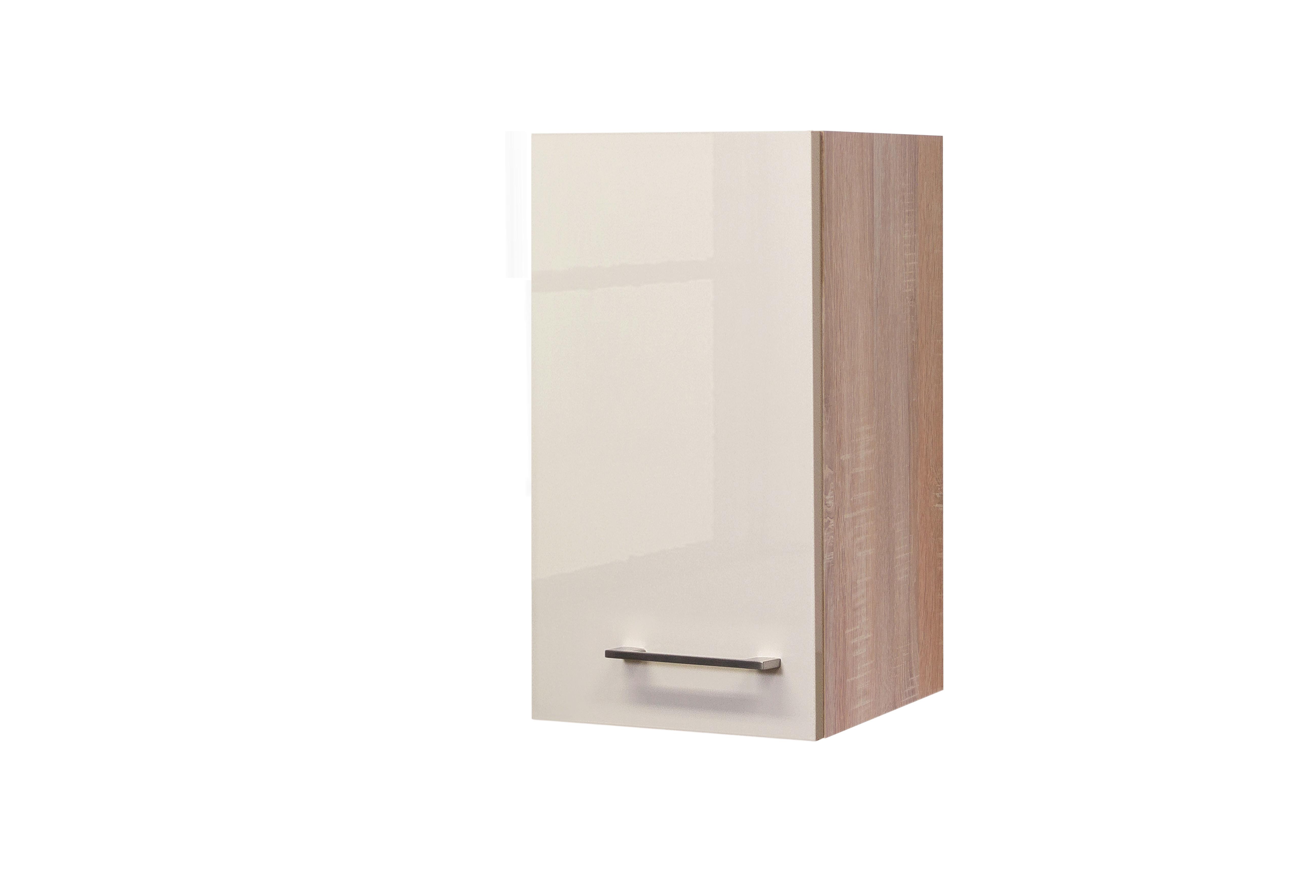 MID.YOU Küchenoberschrank Nepal 30 cm Kaschmir/Eiche 1 Drehtür