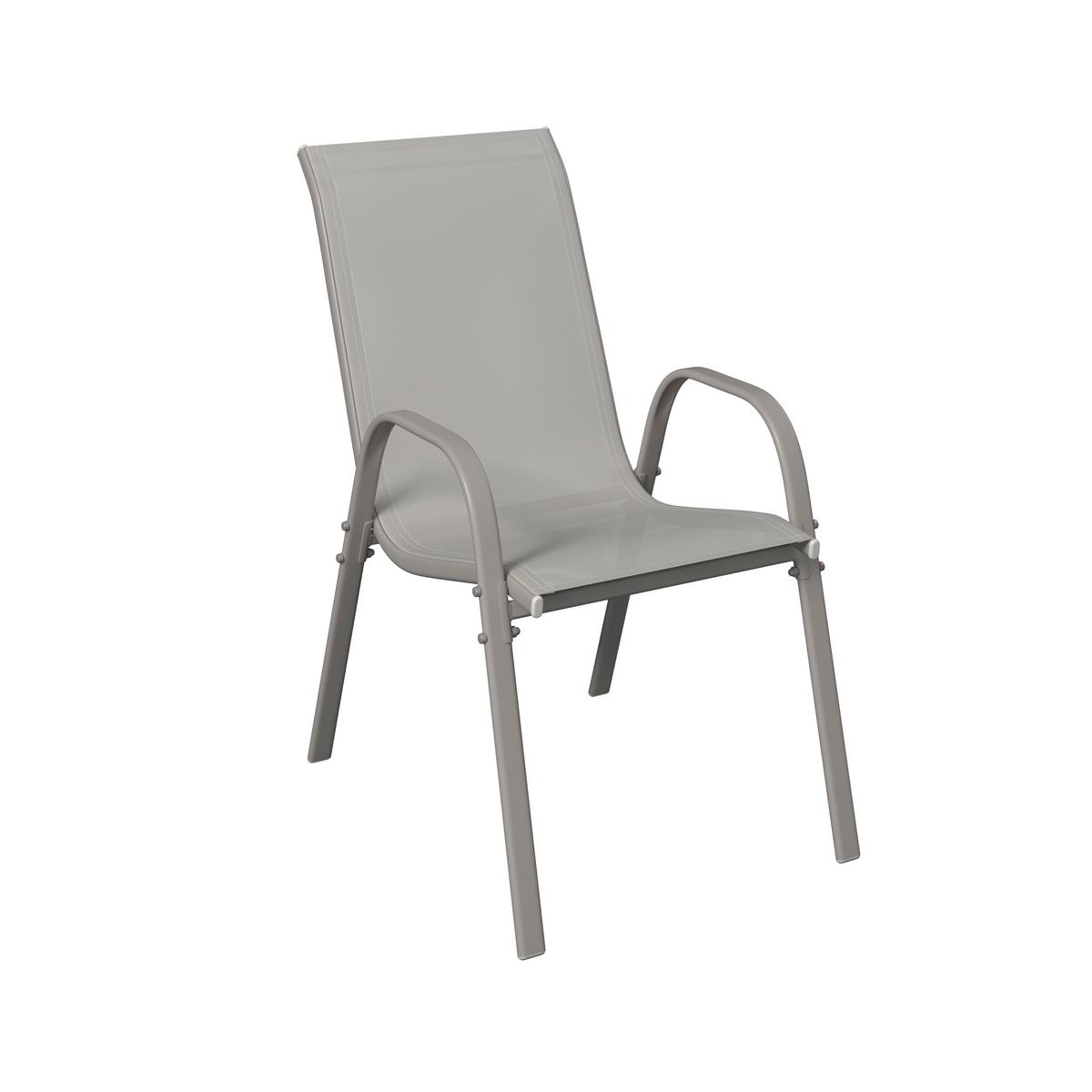 Gartenset Barcelona - Beige, MODERN, Glas/Textil (150/73/80cm) - Beldano