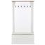 Garderobe Aster B: 95 cm Weiß - Braun/Weiß, LIFESTYLE, Holz (95/180/35cm) - Carryhome Garderobe Aster B: 95 cm Weiß - Braun/Weiß, LIFESTYLE, Holz (95/180/35cm) - Carryhome