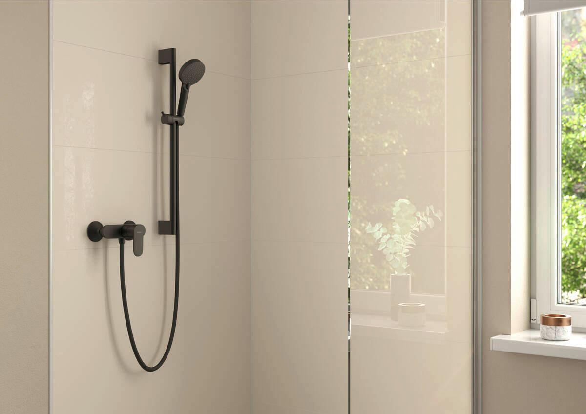 Zuhany Csaptelep Hansgrohe - fekete, Trend, fém (21.9/9.5/13cm) - Hansgrohe