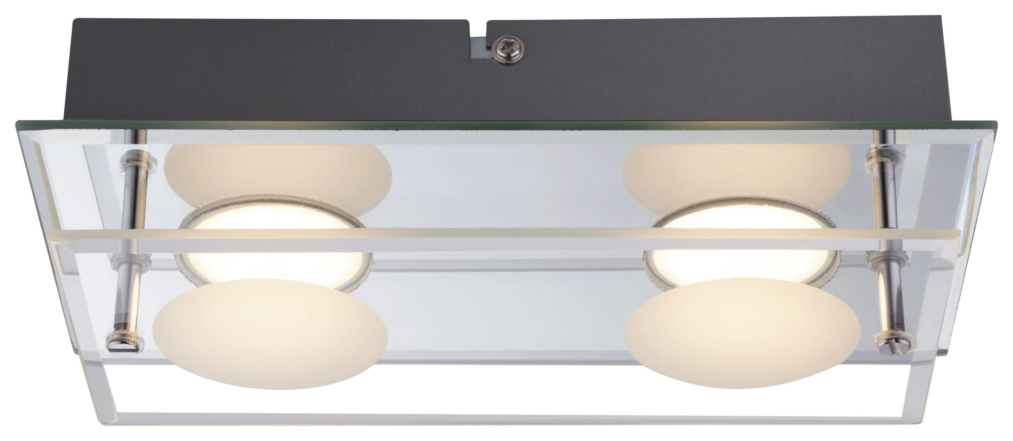 LED-Wandleuchte Alexia - Basics, Glas/Metall (24/12/6,5cm)