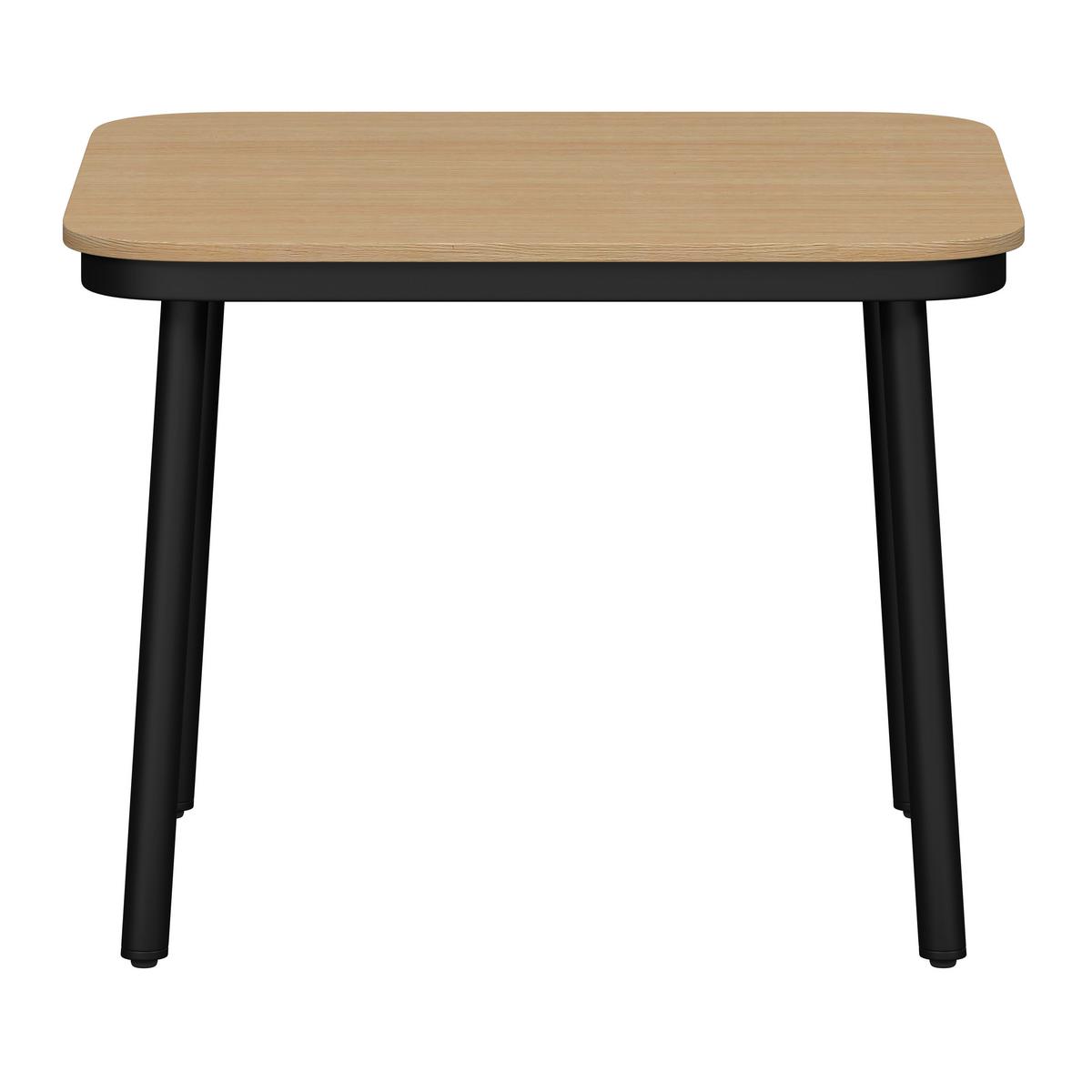 JEDÁLENSKÁ TERASOVÁ SÚPRAVA LISSA - čierna/farba hrušky, Modern, kov/textil - Bessagi Garden