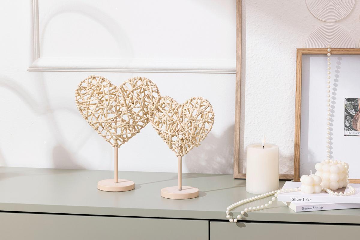 Dekoherz Lilien - Creme, KONVENTIONELL, Papier/Metall (19,5/8,5/26cm) - Luca Bessoni