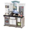 Spielküche Lebenstraum Kunststoff Ab 2 Jahren + Sound - Braun/Weiß, Basics, Kunststoff (90,2/113,6/39,4cm) - Ambia Garden