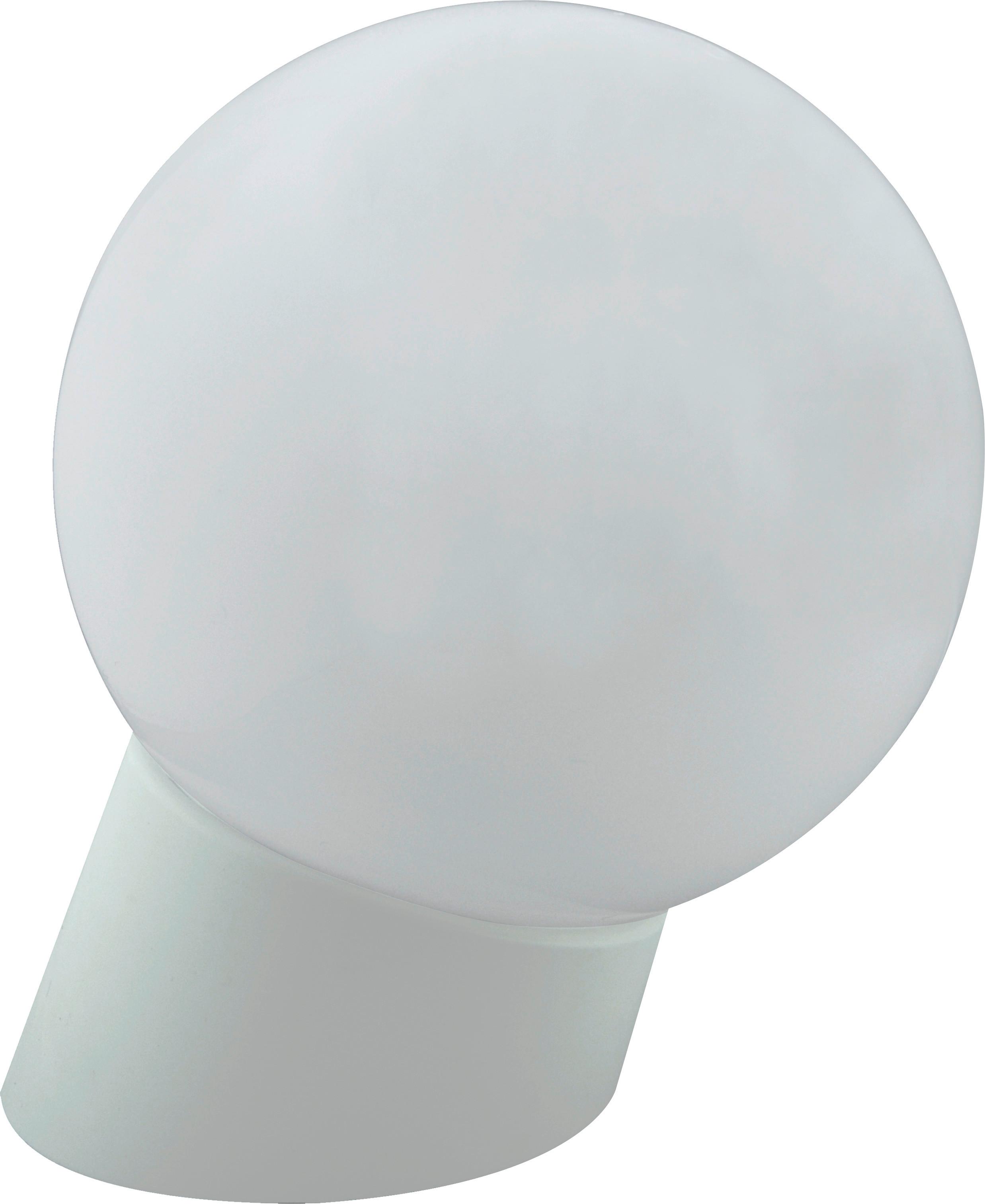 LED-Wandleuchte Madrid 1-Flammig - Weiß, Basics, Kunststoff (15/20,5cm)