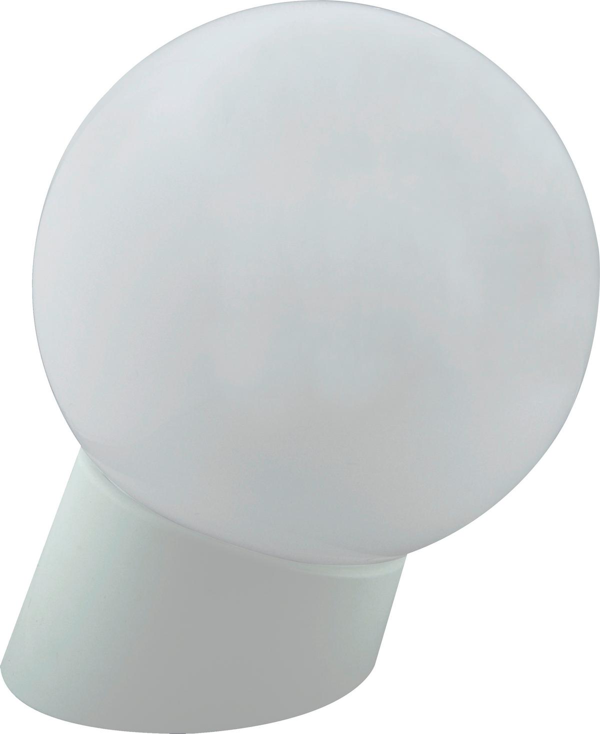 LED-Wandleuchte Madrid 1-Flammig - Weiß, Basics, Kunststoff (15/20,5cm)