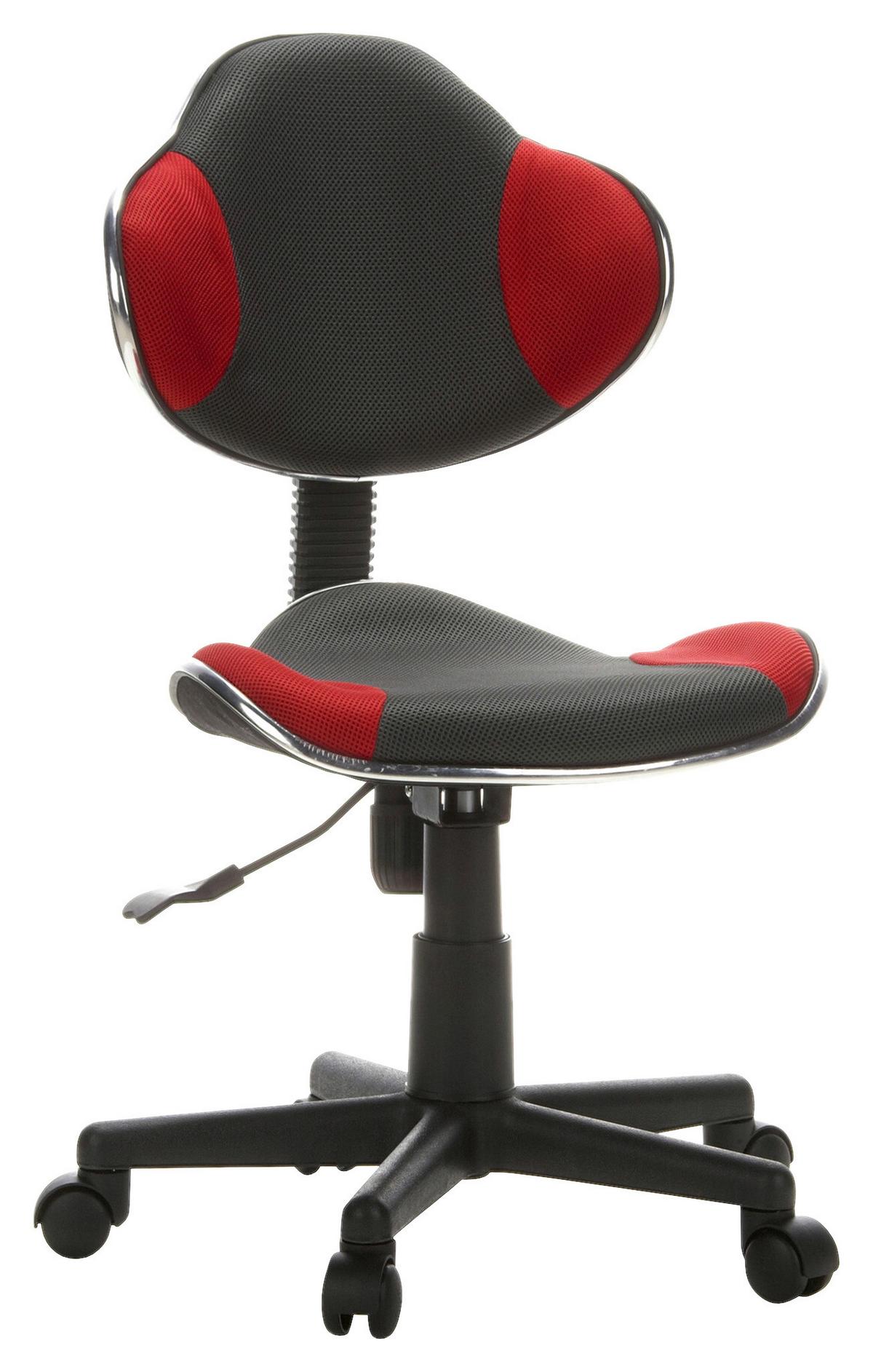 Jugenddrehstuhl Kiddy Gti 2 Rot/grau - Rot/Grau, Basics, Kunststoff (45/86-101/42cm) - MID.YOU