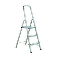 Létra Toni - ezüstszínű, Konventionell, fém (40,5/117,5cm) - Homezone