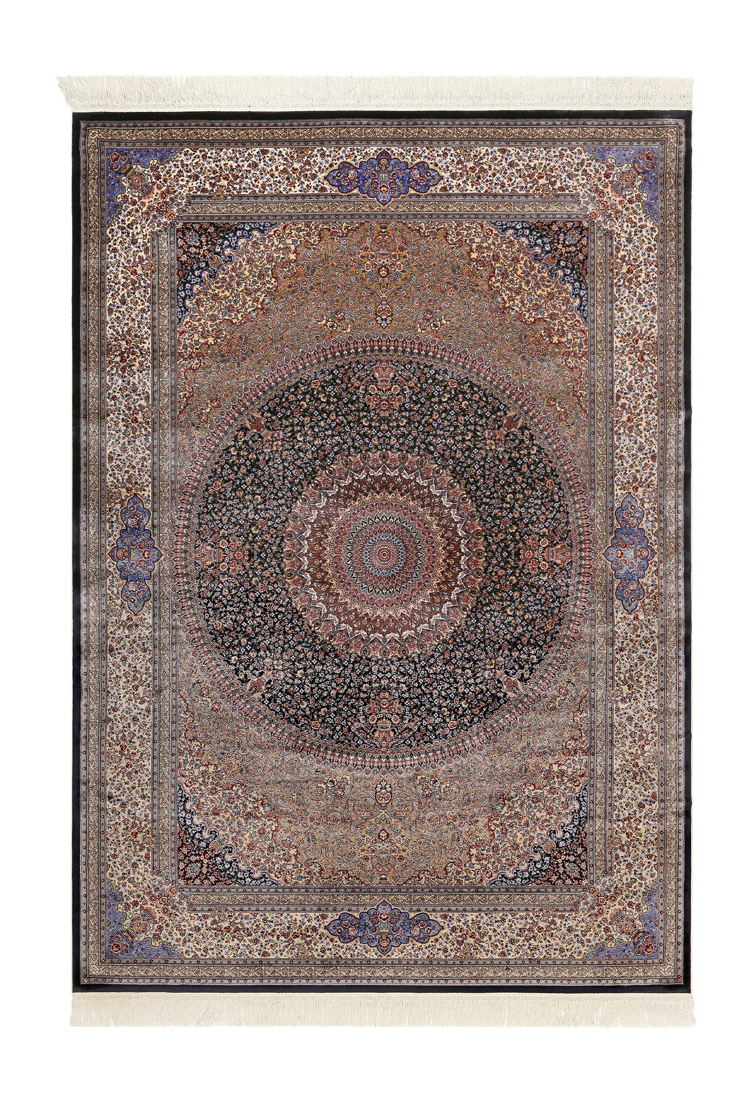 Webteppich Täbriz - Blau/Beige, LIFESTYLE, Textil (250/340cm) - WECON HOME