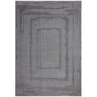 Webteppich Grau Cilian 120x170 Cm, Jute - Grau, MODERN, Textil (120/170cm) - Luca Bessoni