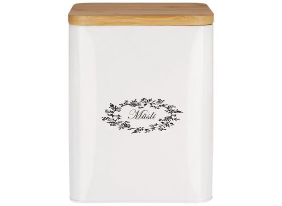Box S Víkem Lore - bílá, Romantický / Rustikální, kov/dřevo (18/15,5/23cm) - Zandiara Box S Víkem Lore - bílá, Romantický / Rustikální, kov/dřevo (18/15,5/23cm) - Zandiara