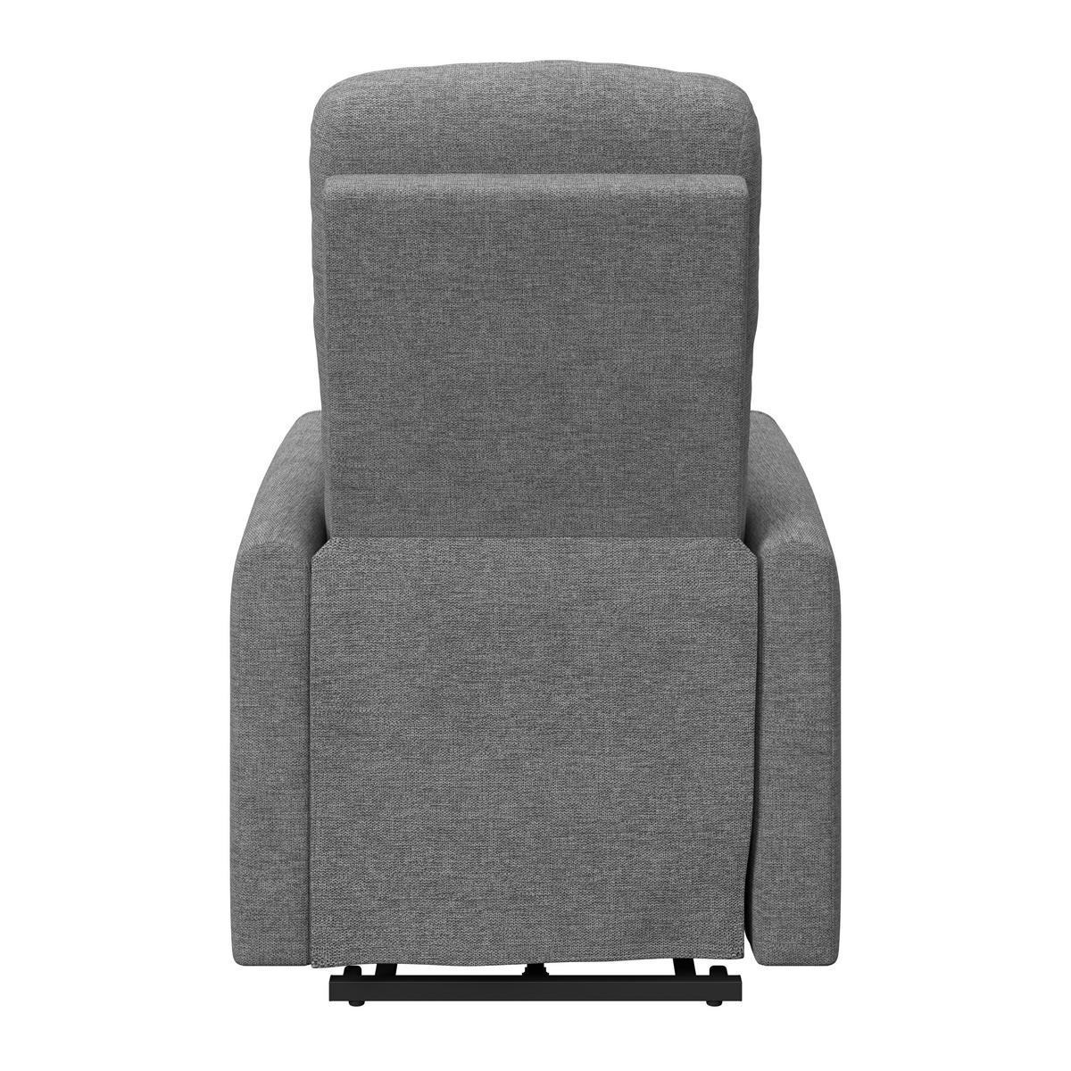 Fernsehsessel Athen Micorfaser hellgrau, B: 67,5cm - Hellgrau, MODERN, Holz/Textil (67.5/107/88.5cm)