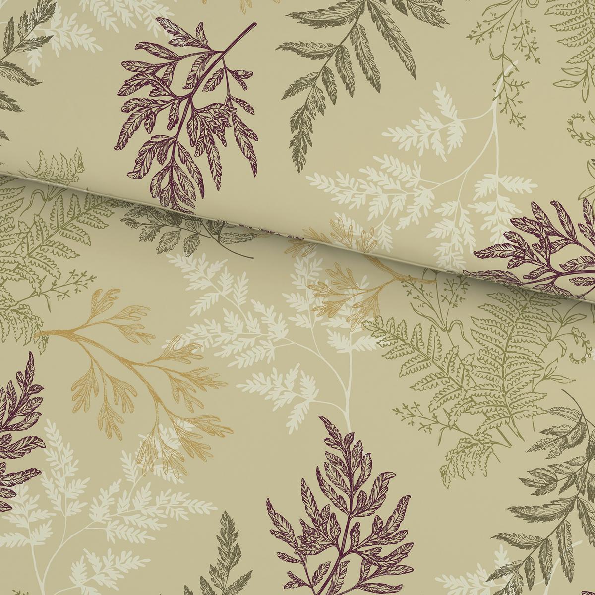 Bettwäsche Melanie - Beige/Senfgelb, ROMANTIK / LANDHAUS, Textil - James Wood