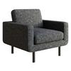 Sessel Suburban Grau B: 70 Cm - Schwarz/Grau, Design, Textil (70/80/92cm) - Livetastic
