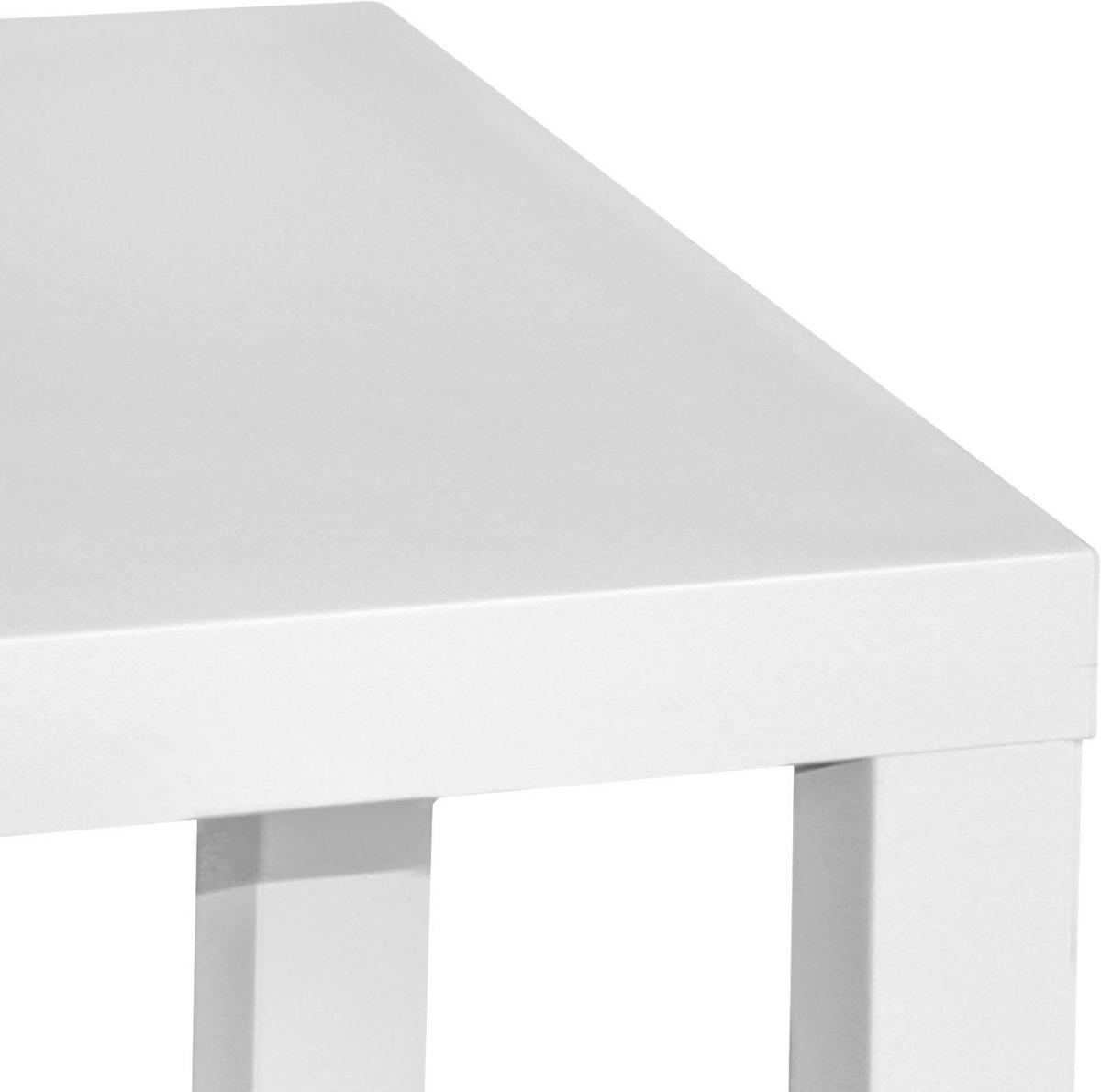 Kisasztal Normen *top Ár* - fehér, Modern, faalapú anyag (39/39/40cm) - Best Price