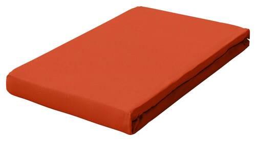 Boxspring-spannleintuch Pure Boxspring - Rot, Basics, Textil (120-130/200-220cm) - Schlafgut