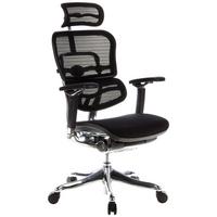 Drehstuhl Ergohuman Ultra G Grau B: 65 Cm - Silberfarben/Grau, MODERN, Kunststoff/Textil (65/114 - 132/60cm) - MID.YOU