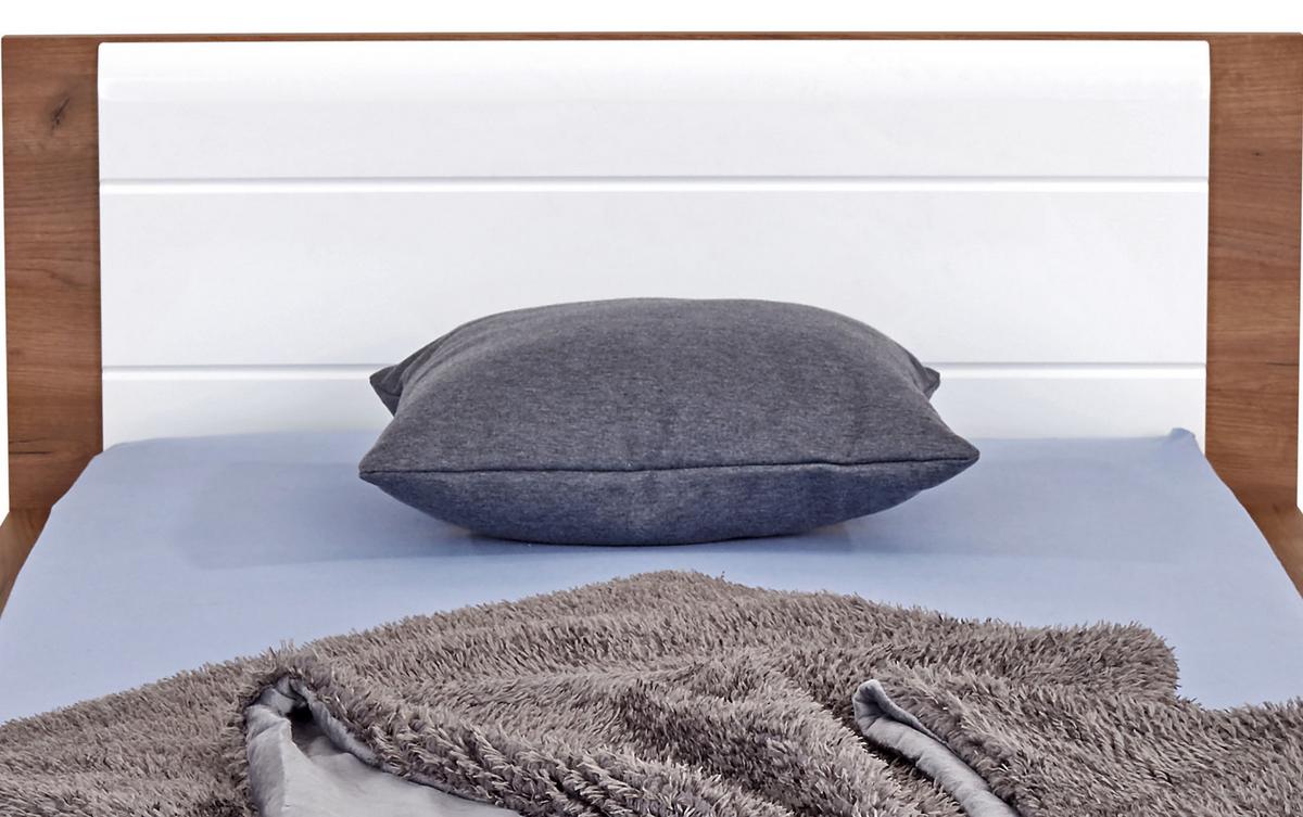 Ágykeret Avensis New 90/200 Cm - tölgyfa/fehér, Konventionell, faalapú anyag (90/200cm) - Luca Bessoni