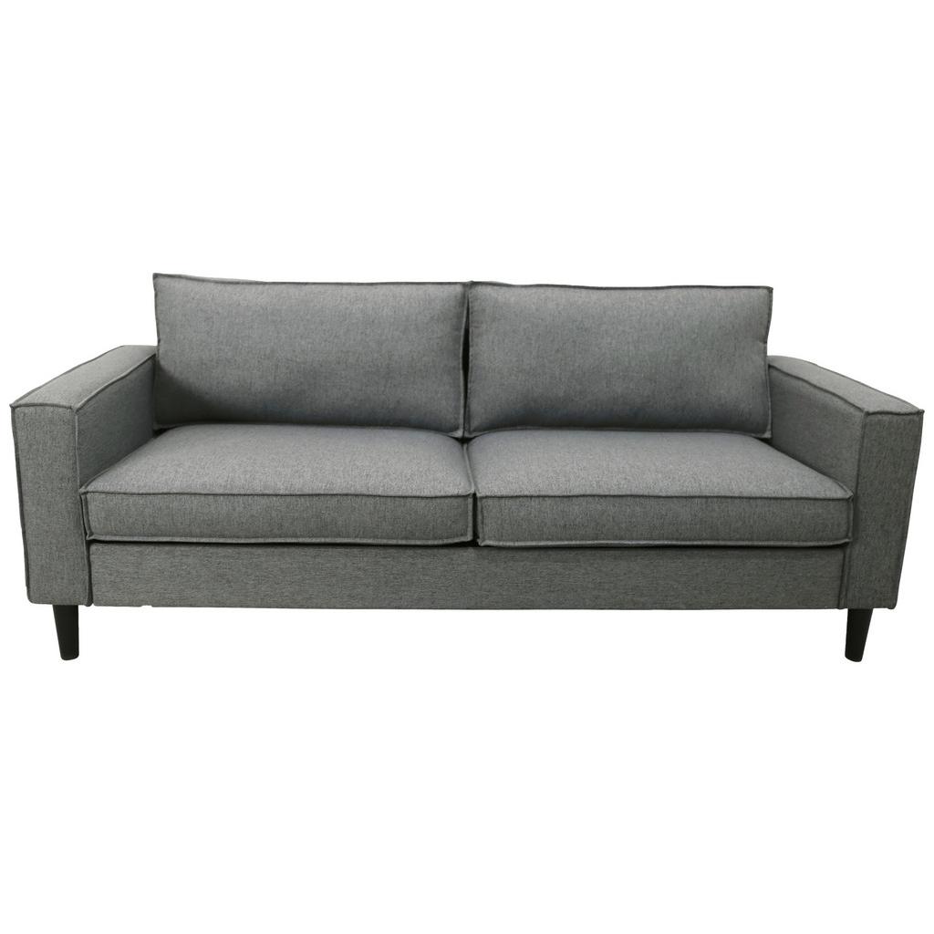 3-Sitzer-Sofa Beluna Hellgrau B: 198,5 cm