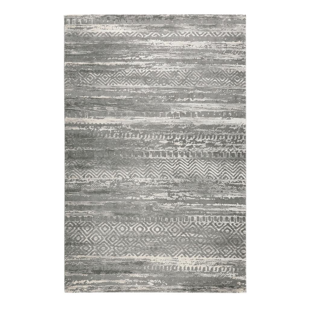 Webteppich Grau Makai 133x200 cm