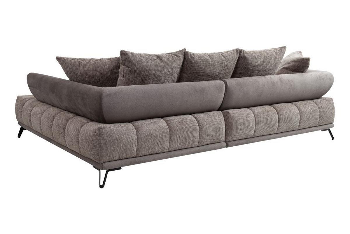 LARGO, pravá, šedohnědá, potřeba šíŕky dveří 90 cm - černá/šedohnědá, Moderní, kov/textil (262/184cm)