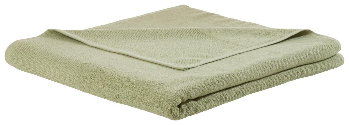 RUČNÍK DO KOUPELNY Olivia, 90/160cm, zelená - světle zelená, Konvenční, textil (90/160cm) - Premium Living