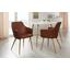Stuhl Betty Lederlook Braun - Braun, MODERN, Textil/Metall (51/86/55cm) - Ombra Stuhl Betty Lederlook Braun - Braun, MODERN, Textil/Metall (51/86/55cm) - Ombra
