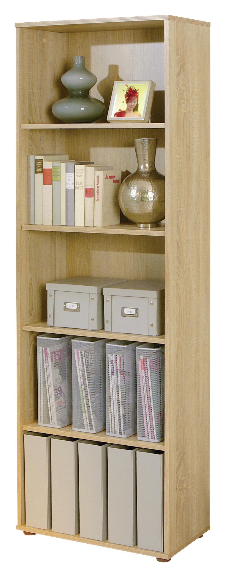 Standregal Dekor Parini 60 cm Sonoma Eiche - Sonoma Eiche, Basics, Holzwerkstoff (60/180/30cm) - MID.YOU