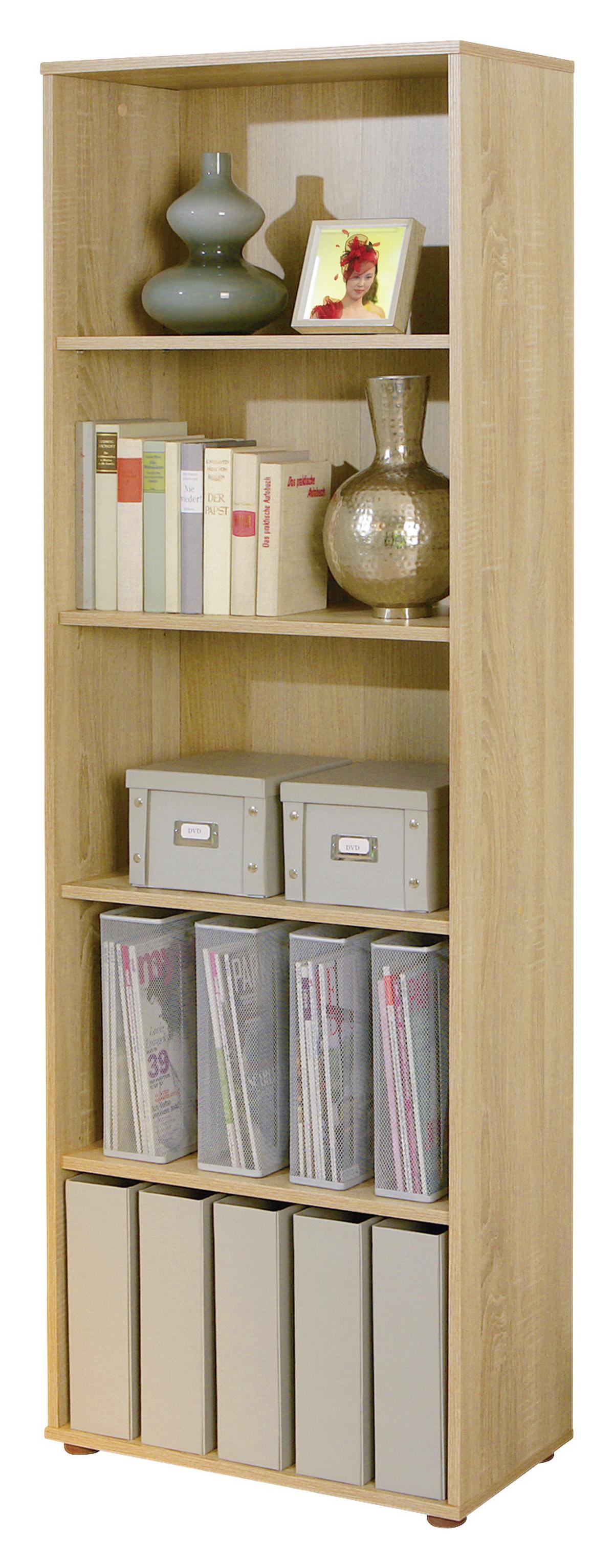 Standregal Dekor Parini 60 Cm Sonoma Eiche - Sonoma Eiche, Basics, Holzwerkstoff (60/180/30cm) - MID.YOU