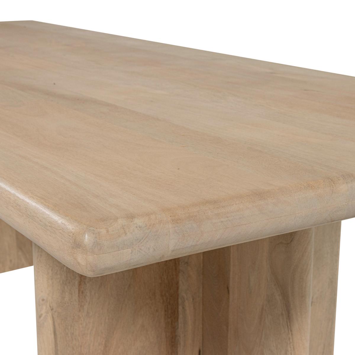 ESSTISCH Ato Naturfarben L: 220cm - Naturfarben, MODERN, Holz (220/90/76cm) - Livetastic