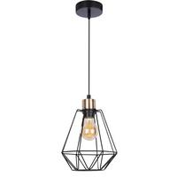 Pendelleuchte 31-00262 - Schwarz, Design, Metall (19/19/100cm)