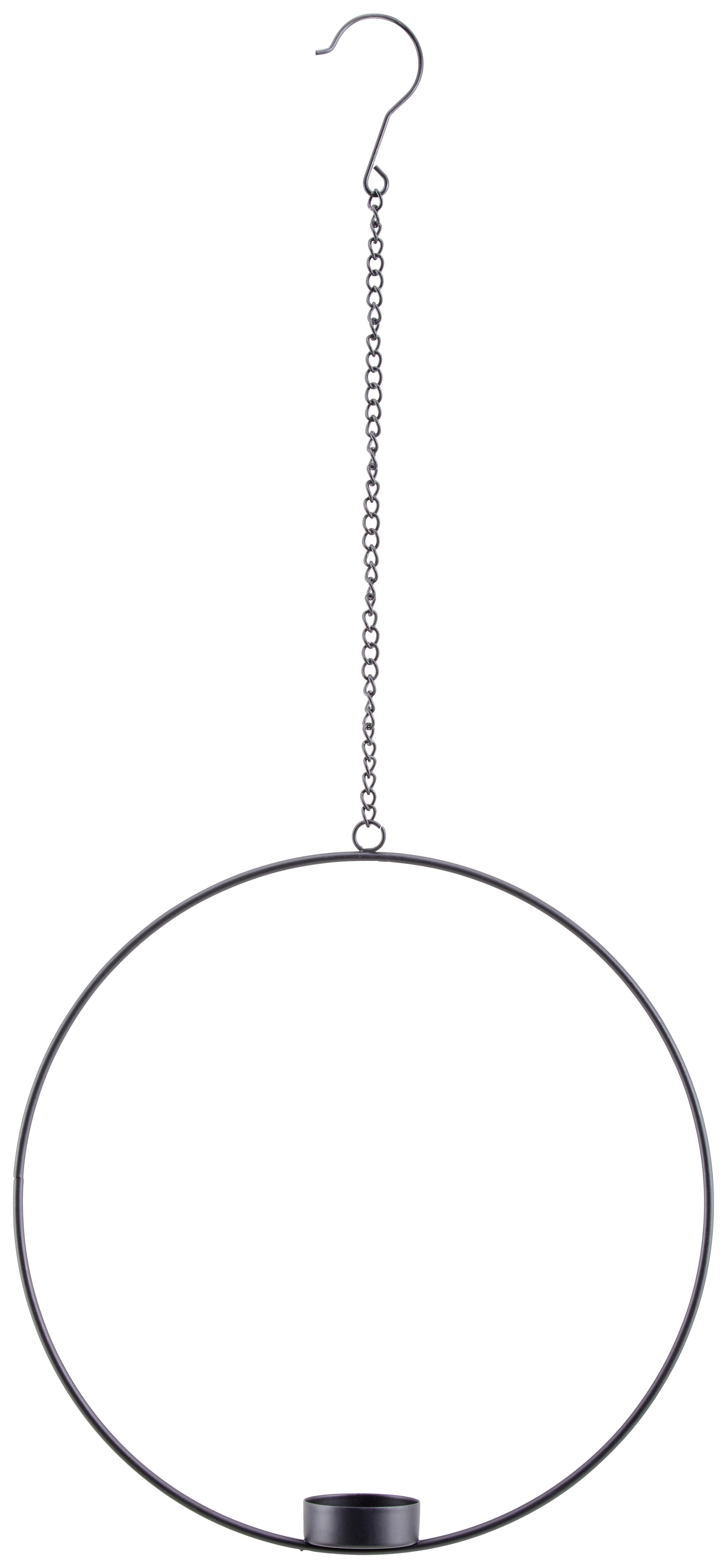 Dekohänger D: Ca. 25 Cm, Rumba - Schwarz, MODERN, Metall (25cm)