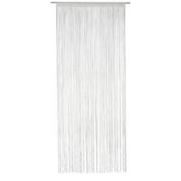Fadenvorhang + Stangendurchzug Marietta 90x245 cm Weiß - Weiß, KONVENTIONELL, Textil (90/245cm) - Ondega