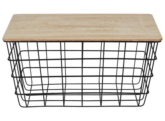 Regalkorb Industrial Living - LIFESTYLE, Holz/Metall (31/21/15.5cm) Regalkorb Industrial Living - LIFESTYLE, Holz/Metall (31/21/15.5cm)