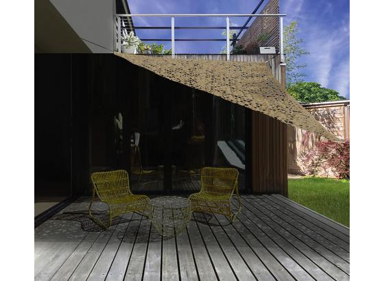 Gartensonnensegel Dreieck 3,6x3,6 M - Sandfarben, MODERN, Kunststoff (360/360cm) Gartensonnensegel Dreieck 3,6x3,6 M - Sandfarben, MODERN, Kunststoff (360/360cm)