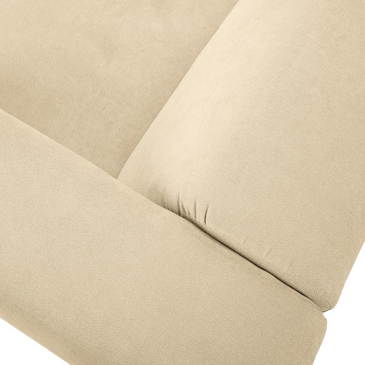 Ecksofa Bolt, Beige S: 160x255 cm - Beige, MODERN, Textil (160/255cm) - Trendmanufaktur