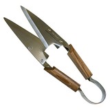 Buchsbaumschere Classic Garden - Edelstahlfarben/Eschefarben, MODERN, Holz/Metall (30cm)