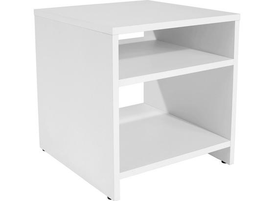 Odkladací Stolík Luca Lct01 - biela, Moderný, kompozitné drevo (40/40/37cm) Odkladací Stolík Luca Lct01 - biela, Moderný, kompozitné drevo (40/40/37cm)