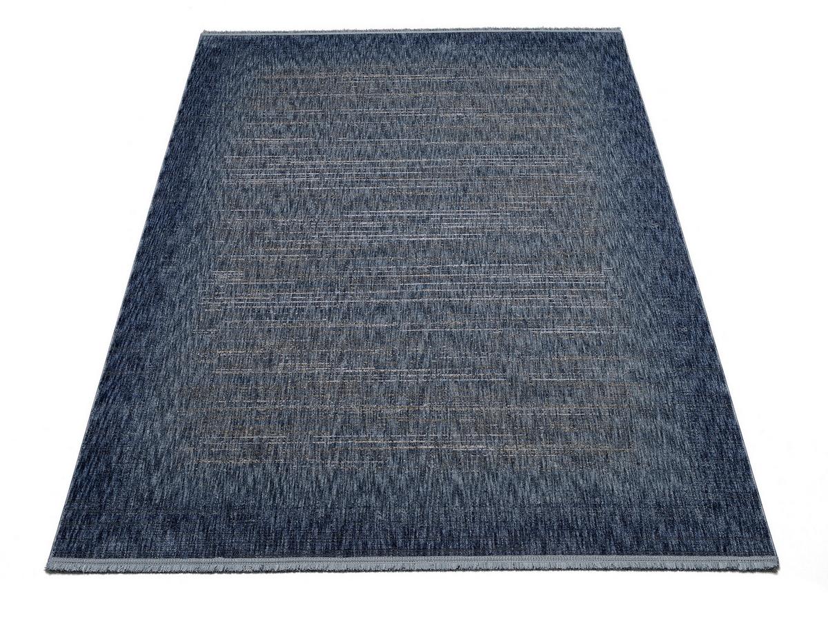 Webteppich Memphis - Blau, Design, Textil (80/150cm) - Musterring