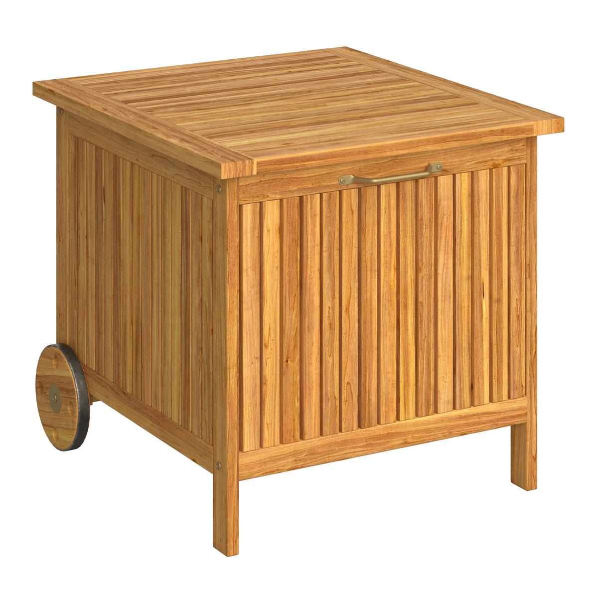 BEDNA NA POLŠTÁŘE FRANCA - barvy teak, Moderní, dřevo (55/53/60cm) - Bessagi Garden