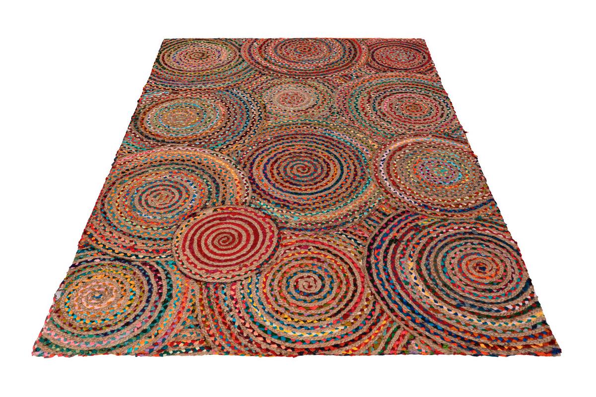 Flachwebteppich My Cancun 331 Multi 120x170 - Multicolor, Basics, Textil (120/170cm) - Obsession