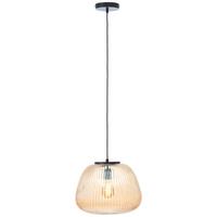 Hängeleuchte 80108/86 Kaizen - Bernsteinfarben, Basics, Glas/Metall (35/150cm) - Brilliant