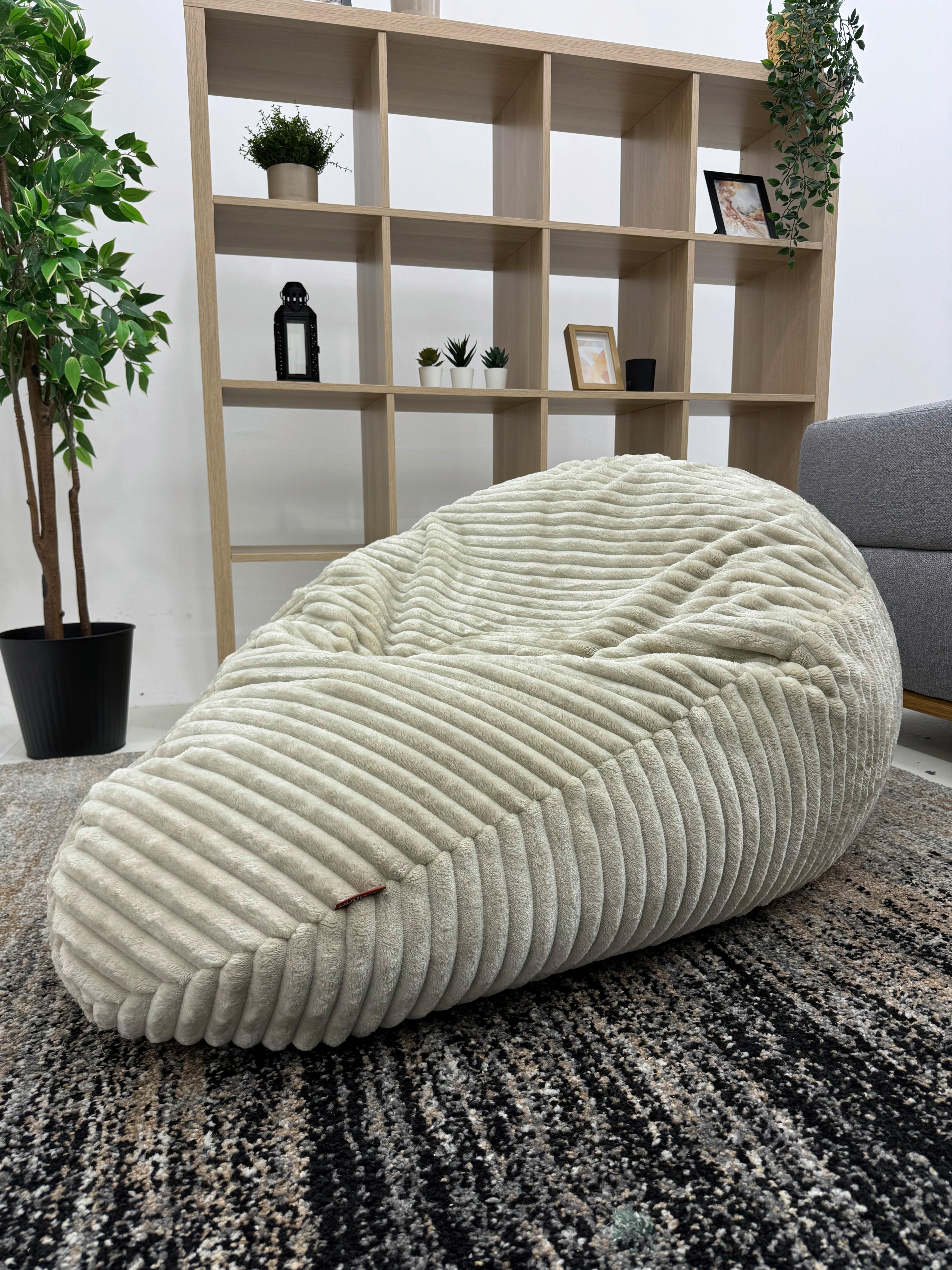 Sitzsack Buzzi Mega Natur Beige - Beige, Basics, Textil (120/85/85cm) - Ondega