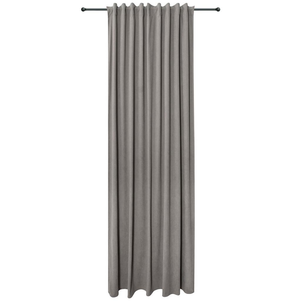 Vorhang Mit Multifunktionsband Maren 140x245 Cm Grau