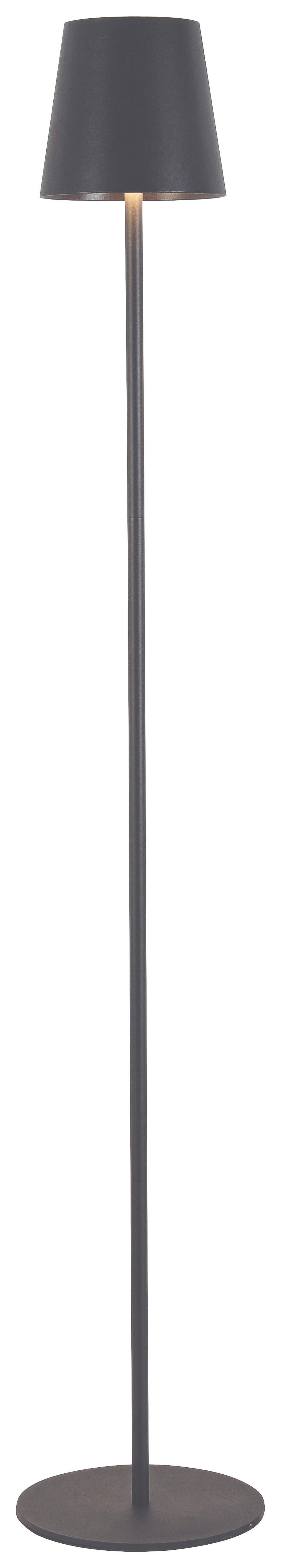 VONKAJŠIE LED SVIETIDLO AUSI - antracitová, Modern, kov/plast (22/130cm) - Modern Living