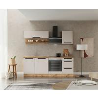 Küchenleerblock Aveiro Kaschmir/Eiche Wotan B: 220cm - Kaschmir/Eiche Wotan, Trend, Holzwerkstoff (220cm) - Held