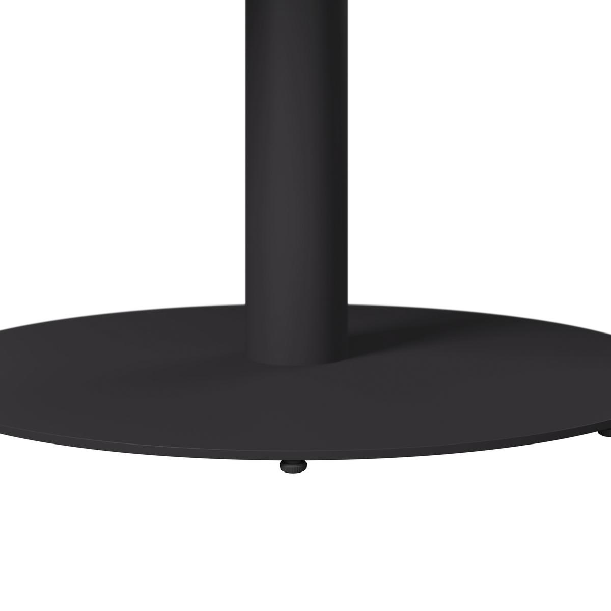 ZAHRADNÍ STŮL LILLY - přírodní barvy/antracitová, Basics, kov/kámen (120/120/73cm)