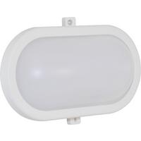 Led-wandleuchte 1-flammig, Für In- Und Outdoor - Weiß, Basics, Kunststoff (21,6/11,8/7,9cm)