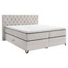 Boxspringbett Carmen A Champagner 180x200 Cm - Türkis/Champagner, KONVENTIONELL, Holz/Holzwerkstoff (180/200cm) - James Wood