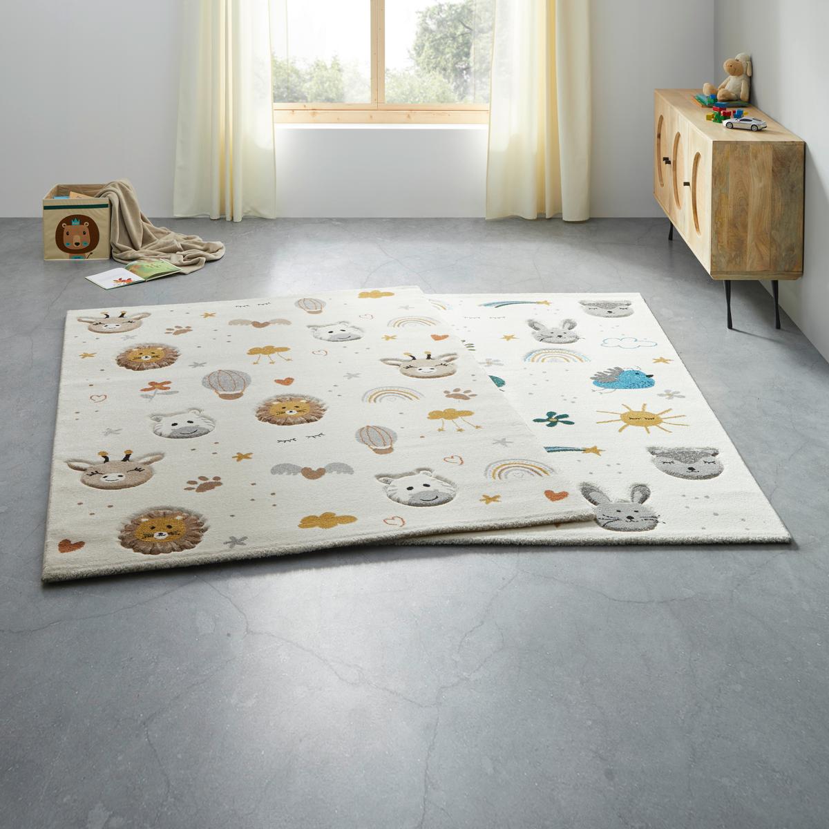 DETSKÝ KOBEREC Sunny 1, 120/170cm, krémová - hnedá/béžová, Basics, textil (120/170cm) - Mömax